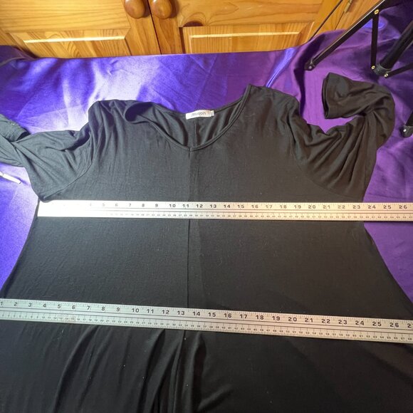 πKojooin Plus Size Asymmetrical Day to Night Dress - Tunic for Curvy Women - Picture 11 of 15